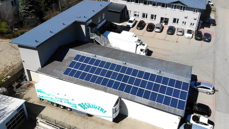 panele fotowoltaiczne - realizacje spółki eneko